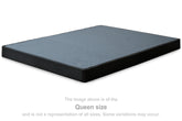 Warmstead Furniture - Ashley Furniture - Low Profile California King Foundation - Cal King Foundation / Black - M78X92